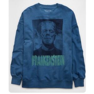 American Eagle Outfitters Blue Frankenstein Sweatshirt